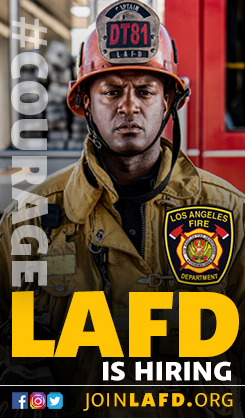 LAPD LAFD ad banner